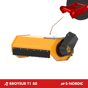 BROYEUR T1 80 - PLATINE S30