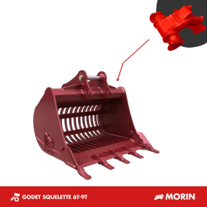 GODET SQUELETTE 900MM 6T-9T - MORIN M3
