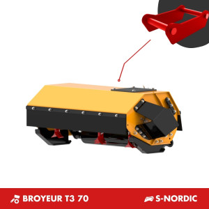 BROYEUR T3 70 - PLATINE S40