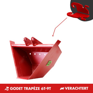 GODET TRAPÈZE 6T-9T - PLATINE VERACHTERT CW10