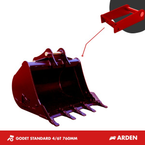 GODET TRANCHEE 4T-6T 760MM - ARDEN QA11