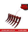 GODET FLÉCO RIPP 2.5T-3.5T - PLATINE AXES LIBRES