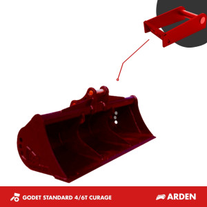 GODET CURAGE 4T-6T 1500MM - ARDEN QA11