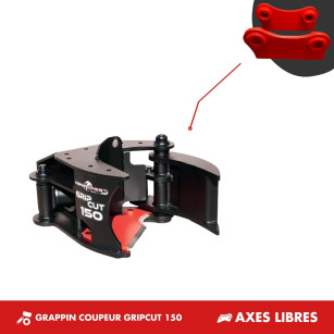 GRAPPIN COUPEUR GRIPCUT 150 - PLATINE AXES LIBRES