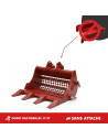 GODET MULTI-GRILLE  2.5T-3.5T - SANS ATTACHE
