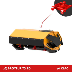 BROYEUR T3 90 - PLATINE KLAC D