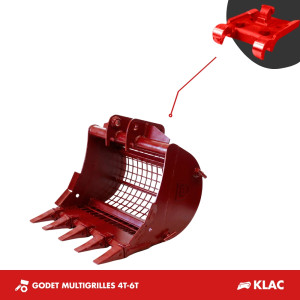 GODET MULTI-GRILLE  4T-6T - KLAC E