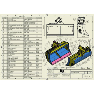 GODET TILT 2.5T-3.5T - MORIN M1