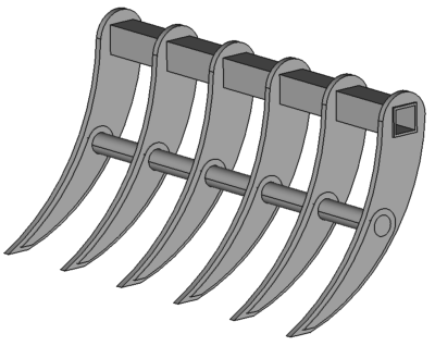 Godet Fléco RIPP 4 - 6 tonnes