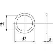 Rondelle axes 65mm