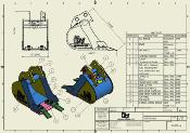 GODET 0.75-1 Tonnes 230 mm
