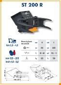 Grappin Coupeur ST200R / 2.5-4 tonnes