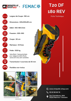 BROYEUR FEMAC T20 DF 180 REV