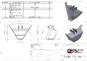 GODET TRAPEZE 6-9 Tonnes