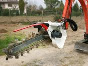 Trancheuse hydraulique Garbin