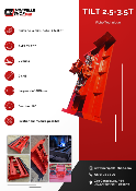 Barre de Nivellement TILT / 2.5-3.5 Tonnes
