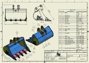 GODET 2.5-3.5 tonnes 700 mm