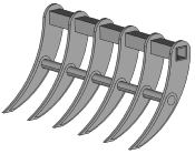 Godet Fléco RIPP 4 - 6 tonnes