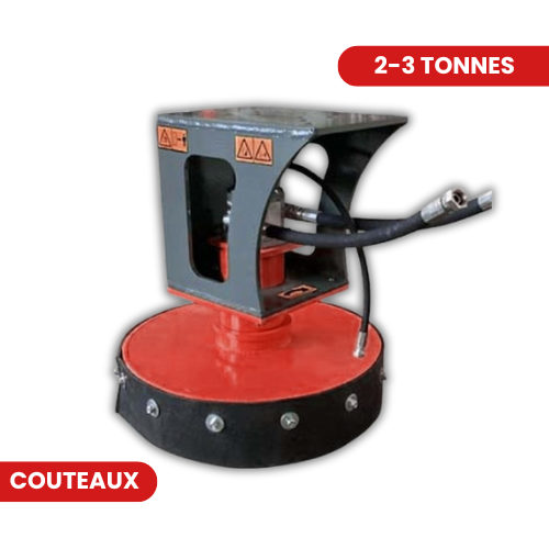 Tondeuse de bordure à couteaux 2-3 Tonnes