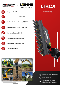 Barre de coupe branches BFR215