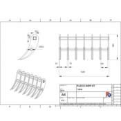 Godet Fléco 7 - 9 tonnes