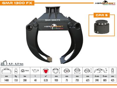 Grappin à bois + rotor GMR 1300 FX Renforcé