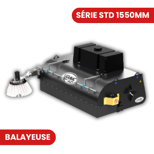 Balayeuse - Godet Ramasseur / 1550 mm