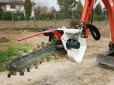 Trancheuse hydraulique Garbin