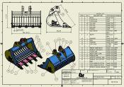 GODET SQUELETTE 2-3 tonnes