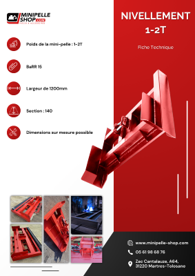 Barre de Nivellement / 1-2 Tonnes