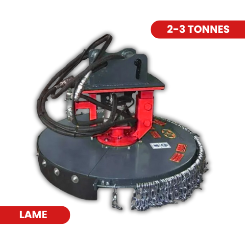 Tondeuse de bordure à lame 2-3 Tonnes