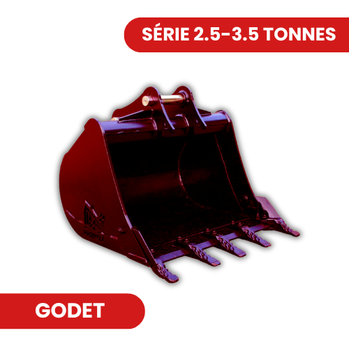 Godet 2.5 - 3.5 tonnes