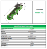 Tondeuse à lames Omef TG1