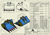 GODET 6 - 9 tonnes 900 mm