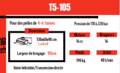 BROYEUR HYDRAULIQUE T5-105