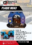 Plaque Vibrante MC43