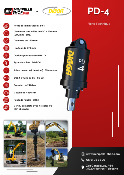 Tarière Hydraulique PD4