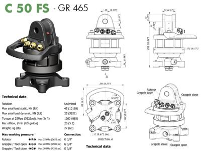 Rotateur C 50 F