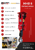 Enfonce Pieux Mastermech 80kg / 1.5 - 3 Ton
