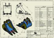 GODET 1-2 tonnes 300 mm