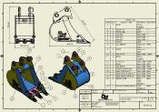 GODET 2.5-3.5 tonnes 300 mm