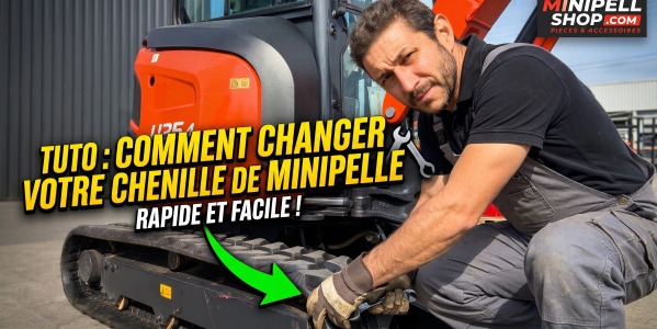 COMMENT CHANGER UNE CHENILLE DE MINIPELLE ? (Tuto Complet étape par étape)