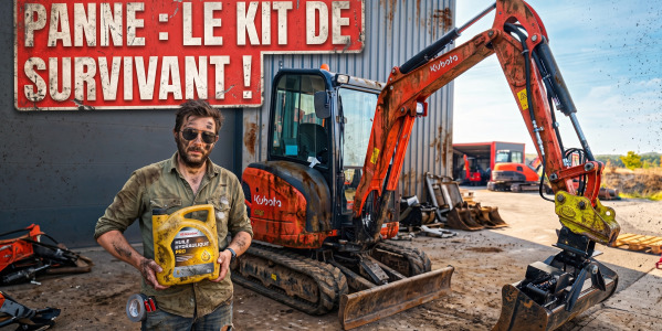 Le KIT DE SURVIE à avoir absolument dans son utilitaire (Mini-pelle & TP)